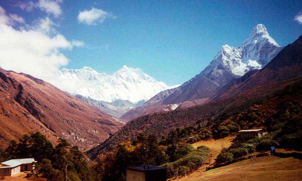 Вершины Лхоцзе, Джомолунгма и Ама-Даблам